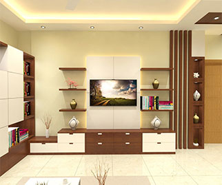 Tv Cabinet Wall And Shelf Design