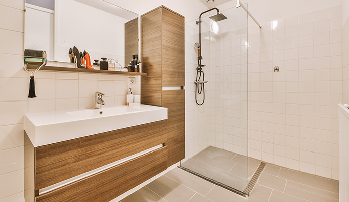 Adequate Storage Space In A Bathroom