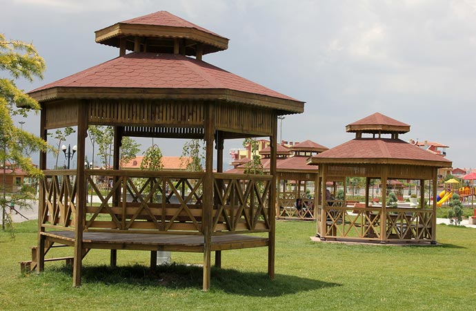Types of Outdoor Pavilions Designed by Rongin